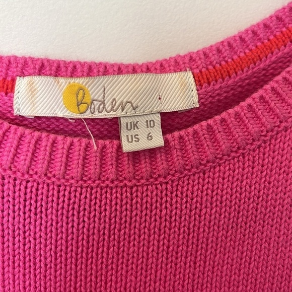 Boden Avington Cotton Tassel Tank Top Size US 6 - Picture 6 of 9